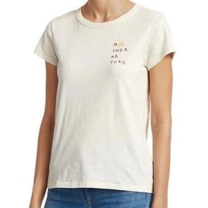 rag & bone Mother Nature Pima Cotton Tee Sz XS